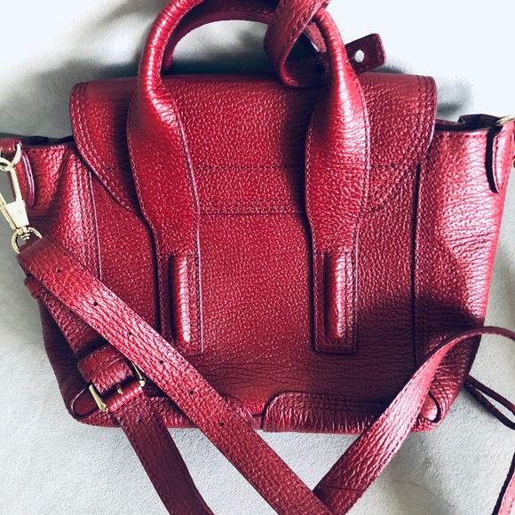 3.1 Philip Lim Pashli Mini in Crimson NWT - Picture 4 of 5